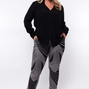 Becky broek | Black/Gravel