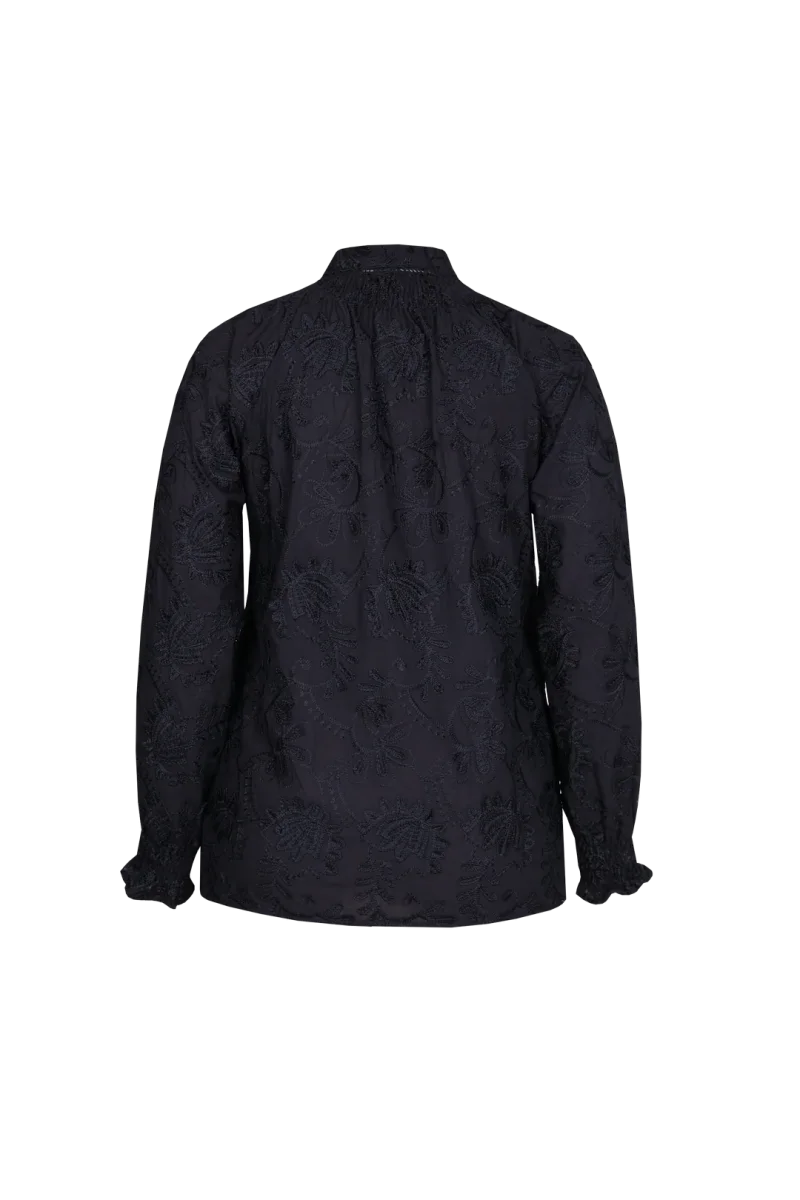Emmeline blouse | Black - Afbeelding 6