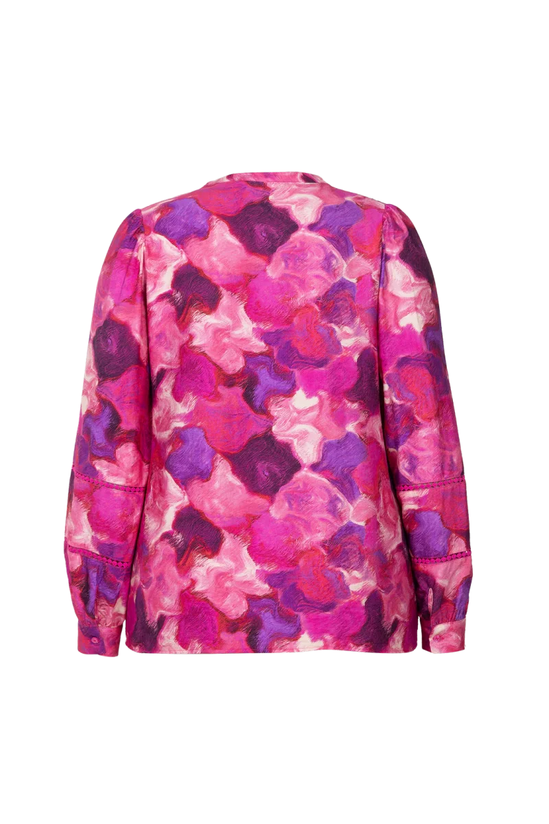 Alayna top | Bright Pink/Warm Purple - Afbeelding 6