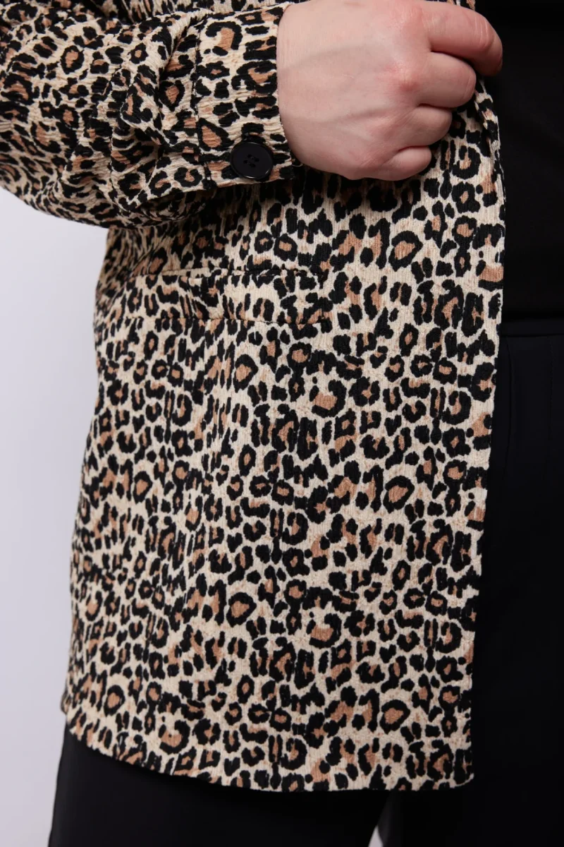 Fabiola blazer | Sand/Black - Afbeelding 5