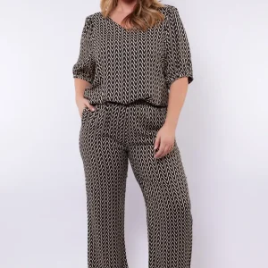 Frankie broek | Sand/Black