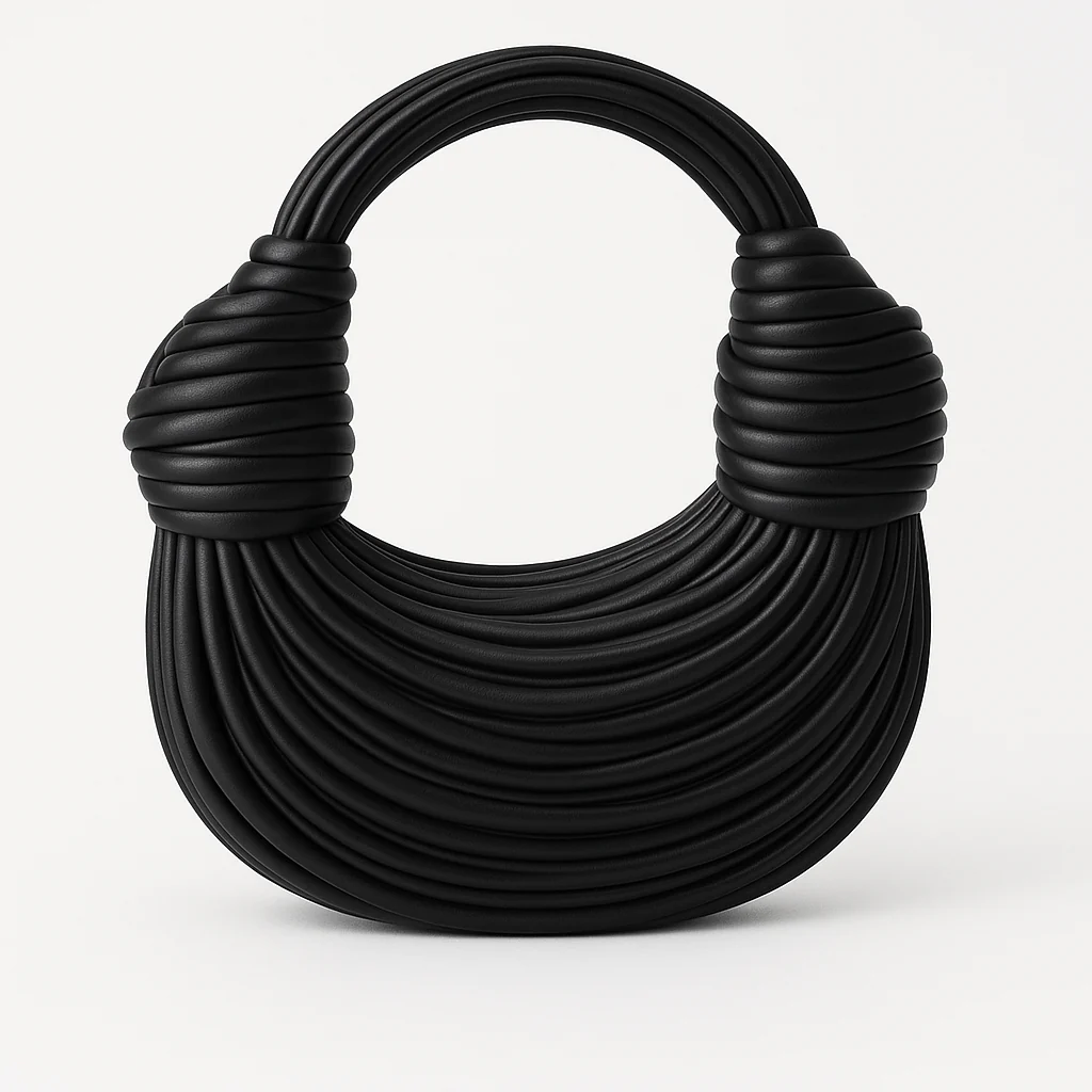 Handgeweven designer avondclutch - Afbeelding 7
