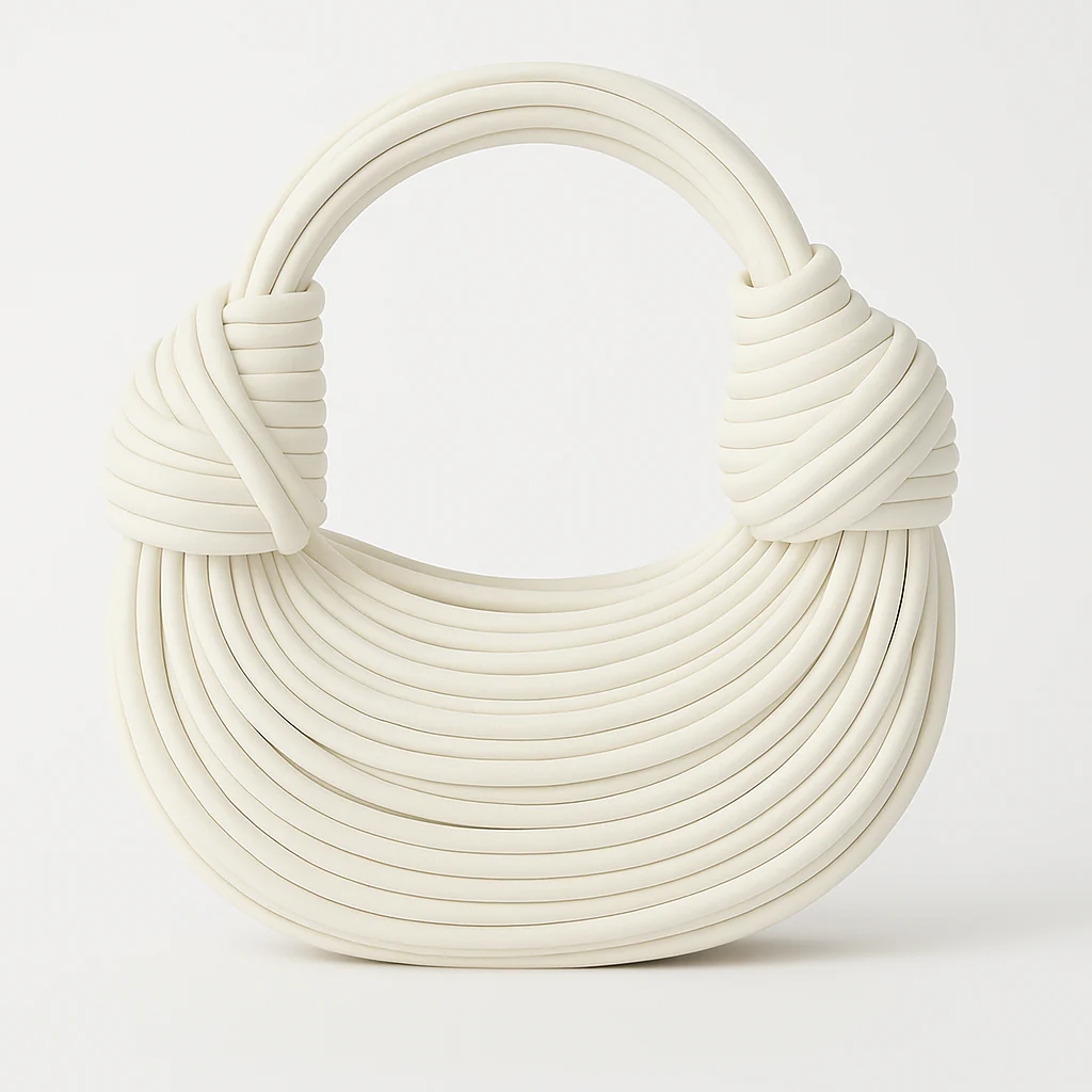 Handgeweven designer avondclutch - Afbeelding 8