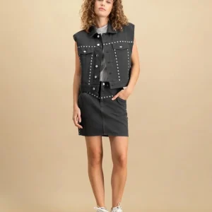 Coco Skirt Washed Nero