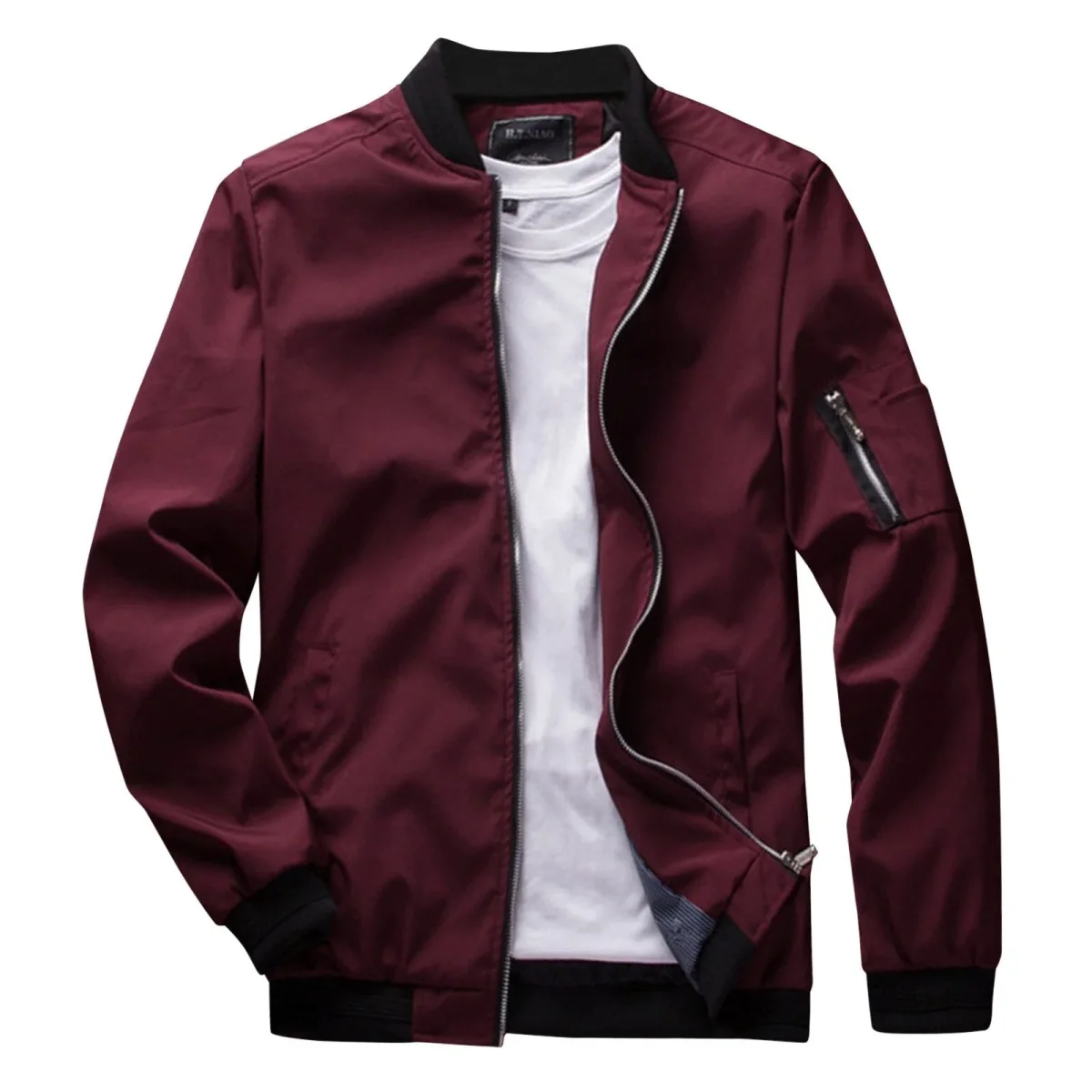 MIKA | Minimalistische Bomberjas voor Heren met Ritsdetail - Afbeelding 4