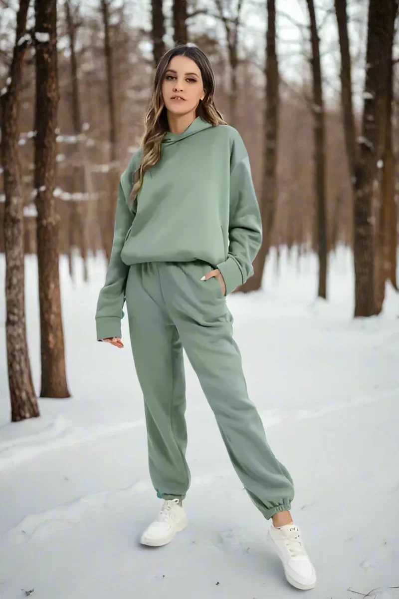 Tracksuit met Hoodie en Joggingsbroek voor Dames - Afbeelding 2