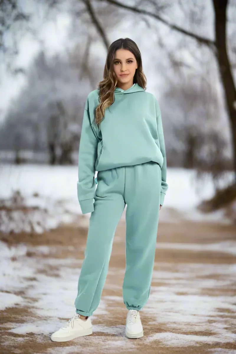 Tracksuit met Hoodie en Joggingsbroek voor Dames - Afbeelding 4
