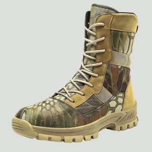 Heren Wandelschoenen – High-Top – Ademend met Vetersluiting