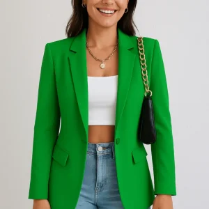 Dames blazer | Getailleerd colbert met stijlvolle pasvorm