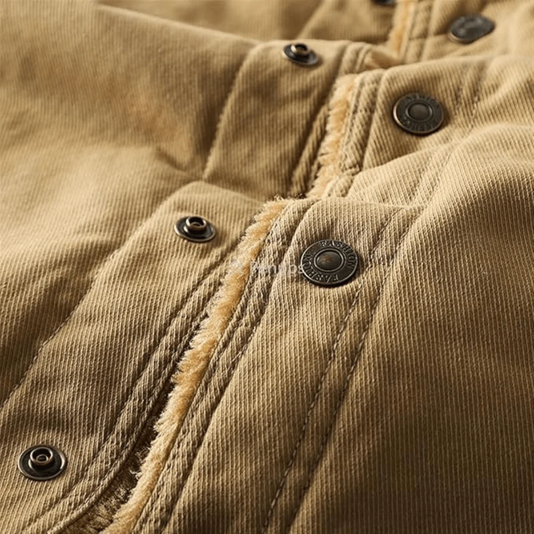 Heren Outdoor Jas – Regular Fit – Gevoerd met Multi-pocket - Afbeelding 6