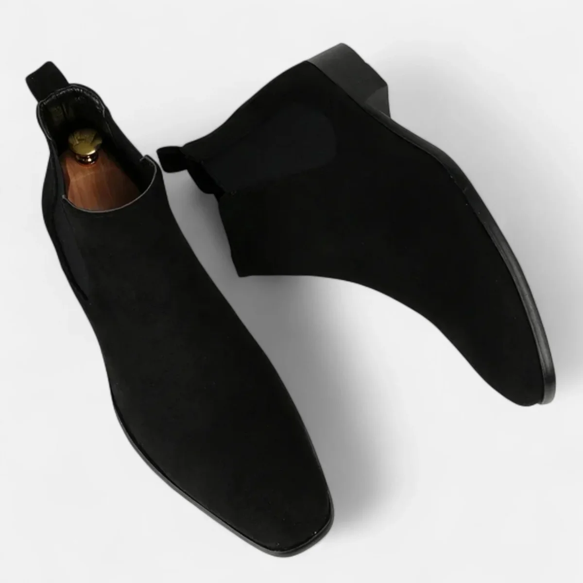Heren Chelsea Boots – Comfortabele Pasvorm – Met Elastische Panelen - Afbeelding 6