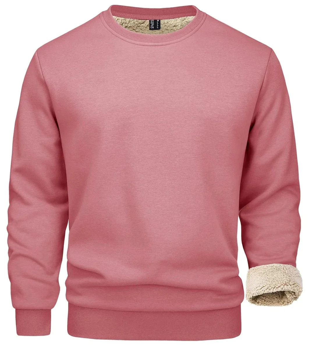Heren Fleece Trui met Ronde Hals | Warm en comfortabel voor koude dagen - Afbeelding 9