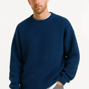 Heren Trui – Oversized Fit – Ribstructuur