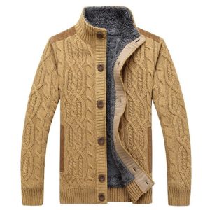 Heren Vest – Regular Fit – Gebreid met Kabelpatroon voor Dagelijks Gebruik