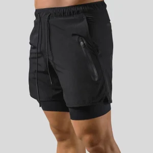 Luca Mannen Sportbroek 2-in-1 voor Comfort en Ondersteuning tijdens Workouts