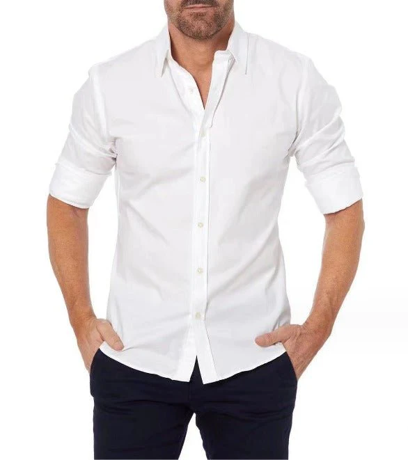 MASON | Heren Zip Fit Overhemd – Stijlvol & Slim Fit - Afbeelding 4