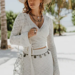 Vaja Skirt Off White