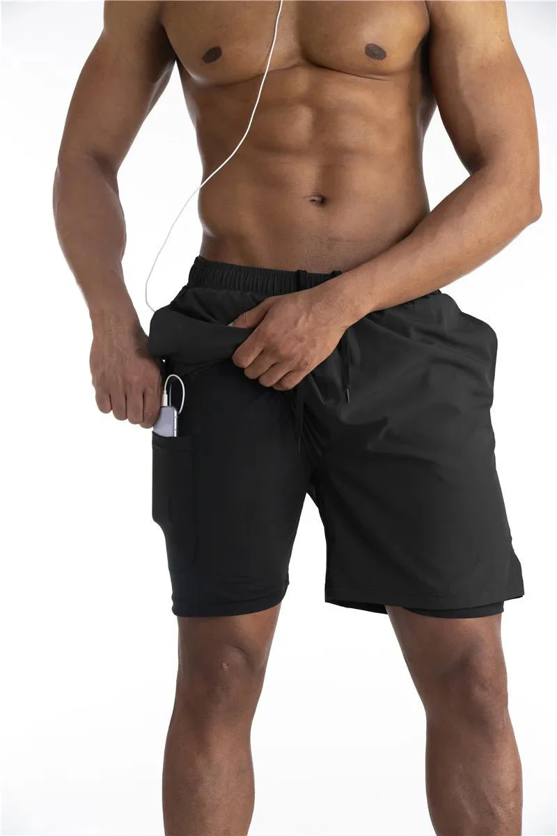 Titan | Hardloop Shorts met Liner & Telefoonzak – Comfort & Functionaliteit - Afbeelding 6